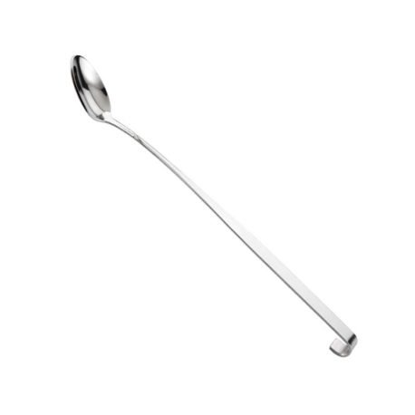 Las cucharas mezcladoras de acero inoxidable cuentan con una excelente resistencia y acabado brillante. Estos utensilios útiles y prácticos son ocupados principalmente en bares, cafeterías, restaurantes, eventos, etc.